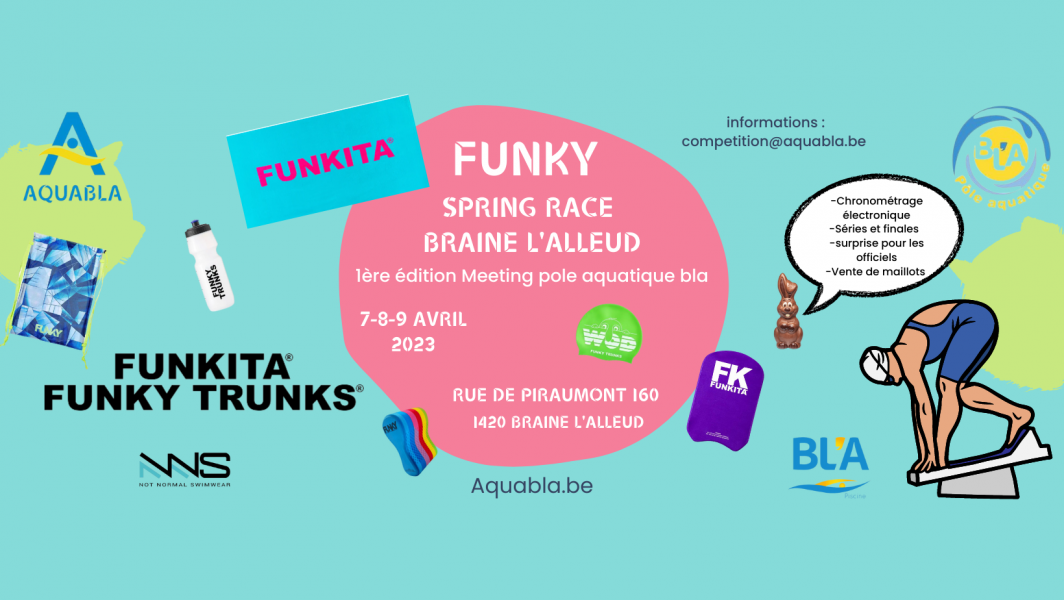 COMPETITION- Funky Spring Race BLA (25m) | AQUABLA ASBL